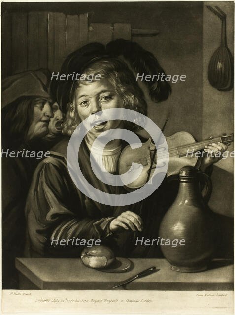 The Musical Boy, 1777. Creator: James Watson.