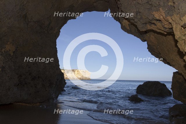 Coastal view, Algarve, Portugal, 2009. Artist: Samuel Magal