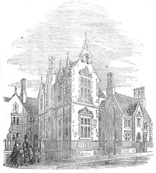 St. Chad's new schools, Shrewsbury, 1860. Creator: Unknown.