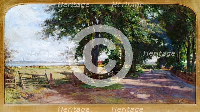 The Avenue at Old Montrose, 1865. Creator: George Reid.