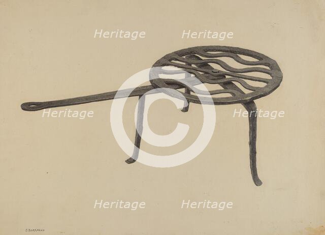 Gridiron, c. 1938. Creator: Salvatore Borrazzo.