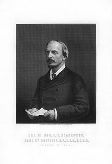 Frederick Temple Blackwood, Earl of Dufferin, British public servant, 1893.Artist: E Stodart