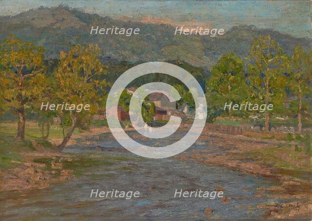 Landscape, 1899. Creator: Theodore Clement Steele.