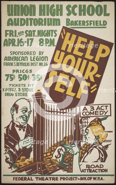 Help Yourself, Bakersfield, [193-]. Creator: Unknown.