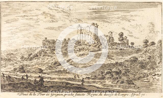 Veue de la Tour de Grignon, 1650. Creator: Israel Silvestre.