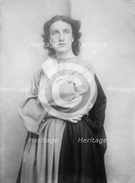 Passion play 1910 - Alfred Biering as John, 1910. Creator: Bain News Service.