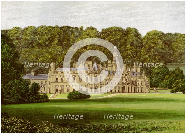 Shelton Abbey, County Wicklow, Ireland, home of the Earl of Wicklow, c1880. Artist: Unknown