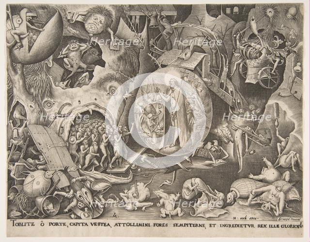 The Descent of Christ Into Limbo, ca. 1561. Creator: Pieter van der Heyden.