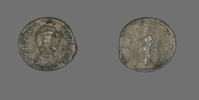 Denarius (Coin) Portraying Julia Domna, 193-217. Creator: Unknown.