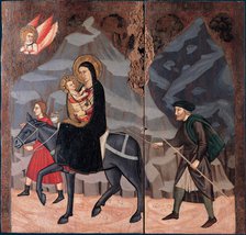 The Flight into Egypt, Second Half of 14th cen.. Artist: Maestro di Campli (active Mid of 16th cen.)