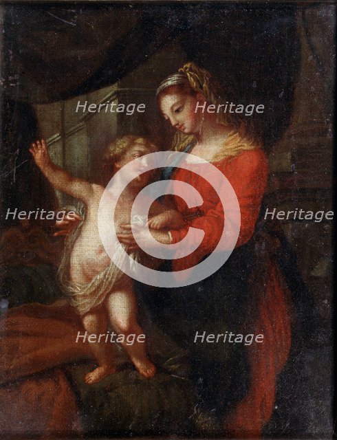 Virgin and Child'.  Creator: Maratta, Carlo (1625-1713).