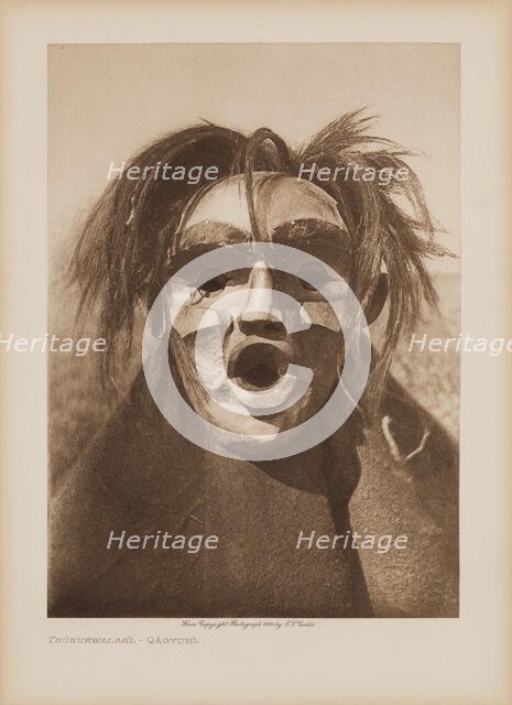 Tsunukwalahl, Qagyuhl, 1914. Creator: Edward Sheriff Curtis.