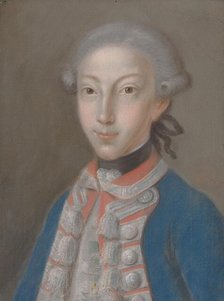 Portrait of a Young Man in Uniform, 1790s. Creator: Unknown.