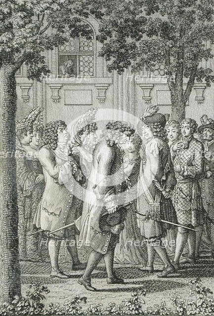 Illustration for 'Becker's Almanac for 1798', c1798. Creator: Daniel Nikolaus Chodowiecki.