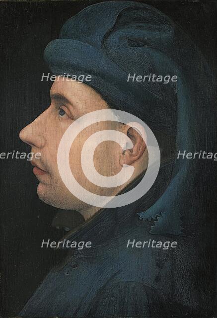 Posthumous Portrait of Wenceslas of Luxembourg, Duke of Brabant, 1400. Creator: Anon.