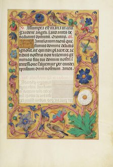 Decorated Text Page; Spinola Hours, about 1510-1520. Creator: Unknown.