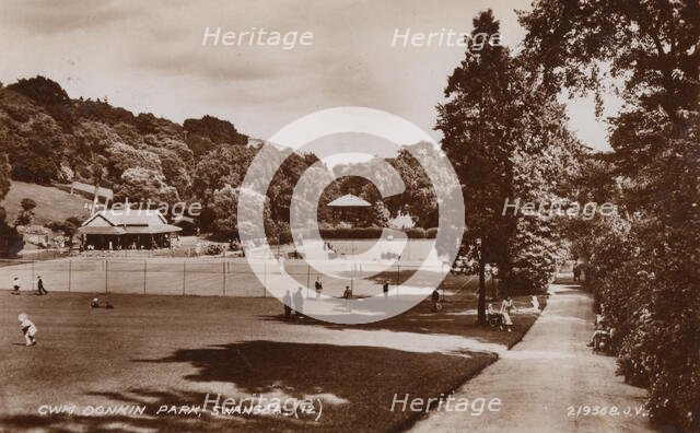 Cwm Donkin Park, Swansea, 1936. Creator: Unknown.