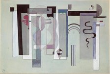 Surfaces réunies (Reunited Surfaces), 1934. Creator: Kandinsky, Wassily Vasilyevich (1866-1944).