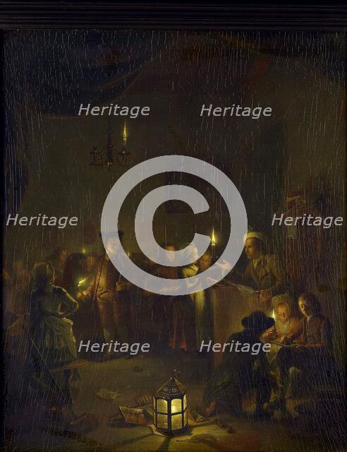 The Night School, 1786. Creator: Michiel Versteegh.