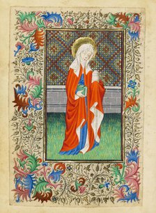 Mary Magdalene; Book of Hours, about 1430-1440. Creator: Fastolf Master.