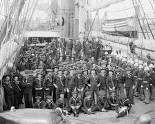 U.S.S. Kearsarge, ship's company, between 1890 and 1894. Creator: Unknown.