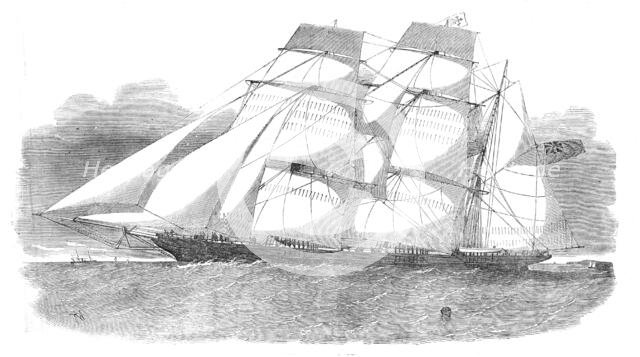 The Sunderland Clipper Barque, "Flying Dragon", 1854. Creator: Unknown.