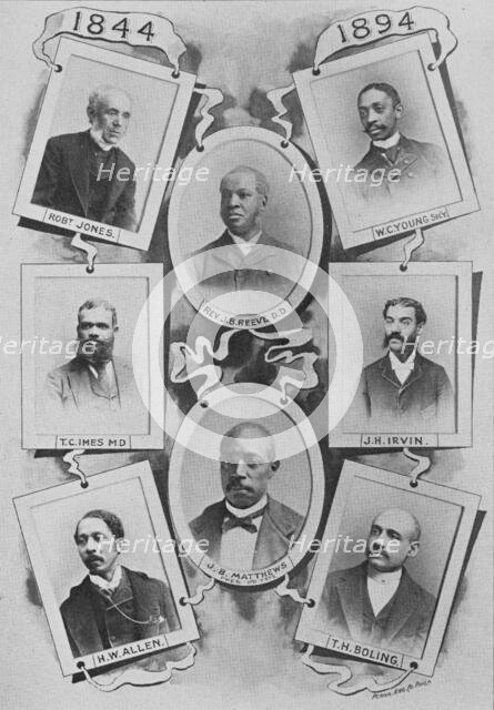 Central Presbyterian Church, Philadelphia; Robt. Jones; W. C. Young; Rev. J. B. Reeve, D.D...., 1894 Creator: Unknown.