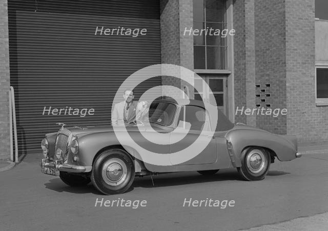 1955 Daimler Conquest Roadster by Hooper used in Norman Wisdom film "Up in the World". Creator: Unknown.