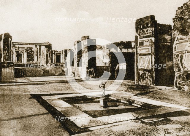 Tempio di Apollo, Pompeii, Italy, c1900s. Creator: Unknown.