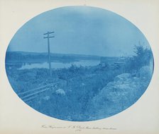 From Wagon Road at S. St. Paul, Minn. Looking Downstream, 1891. Creator: Henry Bosse.