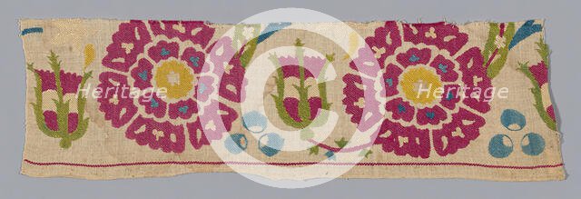 Fragment, Turkey, 17th century. Creator: Unknown.