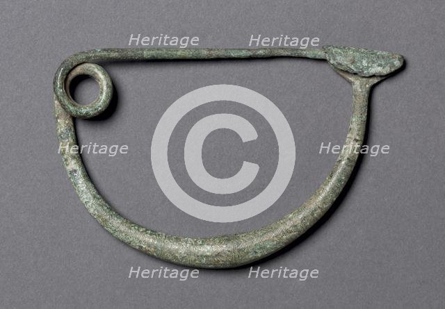 Boat-Shaped Fibula, 900-800 BC. Creator: Unknown.