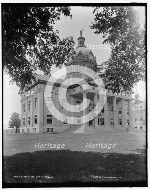 Court house, Binghamton, N.Y., between 1890 and 1901. Creator: Unknown.