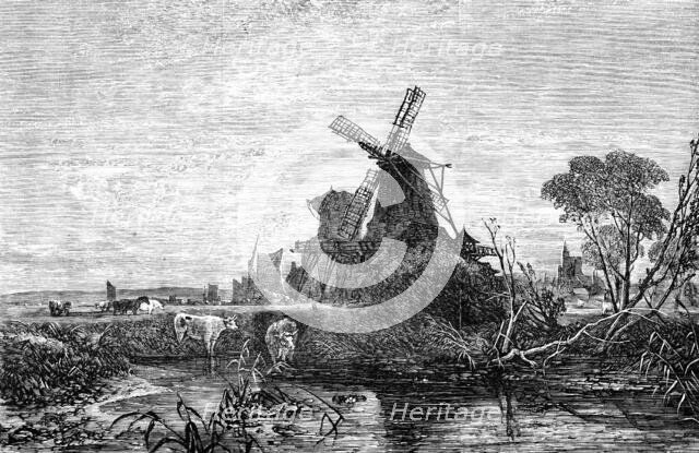 "In the Marshes - Morning" - painted by G. A. Williams - from the Exhibition of the National Institu Creator: Unknown.