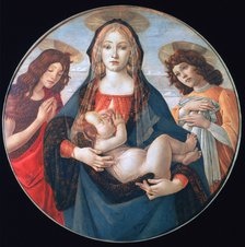 'The Virgin and Child with Saint John and an Angel', c1490. Artist: Sandro Botticelli