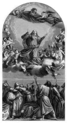 'Assumption of the Virgin', 1516-1518 (1870). Artist: Roland Brunier