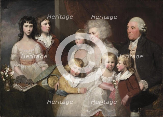 The Todd Family, c1785. Creator: Gilbert Stuart.