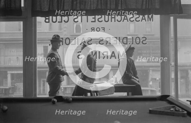 Window of Mass. Hdqrs., between 1917 and c1920. Creator: Bain News Service.