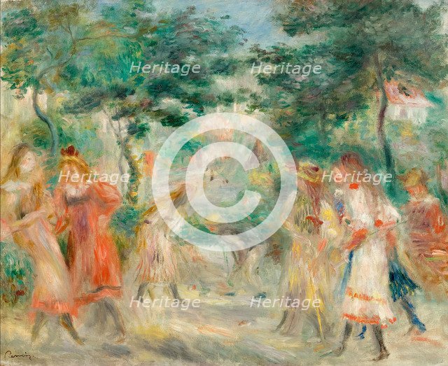 The Croquet Party (Girls in the Garden of Montmartre), c. 1895.