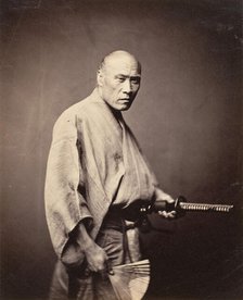 Samurai, Yokohama, 1864-65. Creator: Felice Beato.