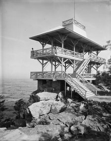 High Rock Observatory, near Pen Mar Park, Maryland, between 1900 and 1910. Creator: Unknown.