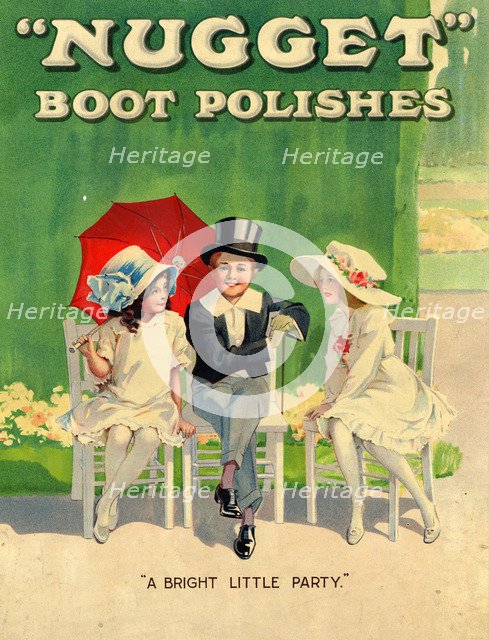 Nugget boot polish, 1920s. Artist: Unknown