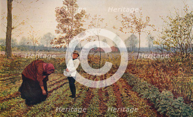 'The Violet Field',1867, (c1915). Artist: Fred Walker.