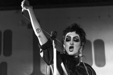 Jo-Jo O'Donoughue, Eater live at 100 Club, London, Mar 2023. Creator: Annapaola Marchesani.