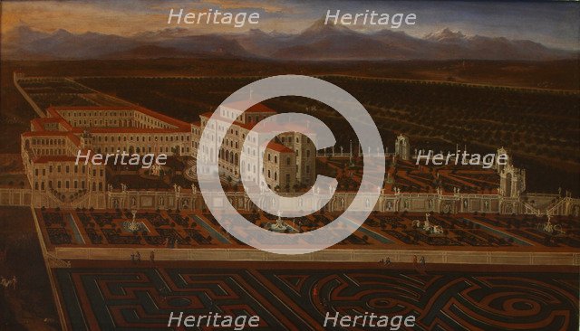 Palace and Gardens of Venaria Reale. Artist: Master of the Residenze Sabaude (1640-1705)