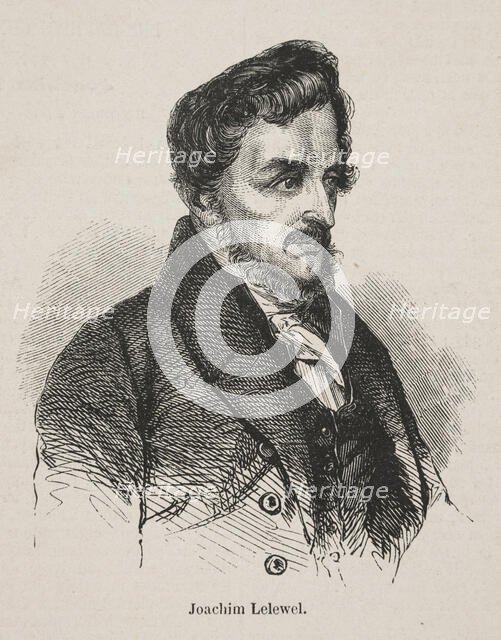 Portrait of Joachim Lelewel (1786-1861). Creator: Anonymous.