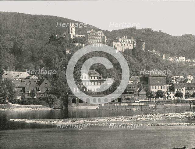 The Castle, Heidelberg, Germany, 1895.  Creator: W & S Ltd.
