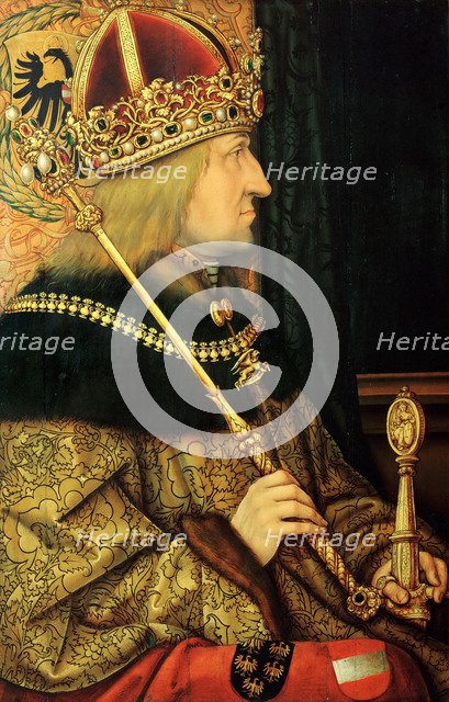 Portrait of Frederick III (1415-1493), Holy Roman Emperor, Late 15th century. Artist: Burgkmair, Hans, the Elder (1473-1531)