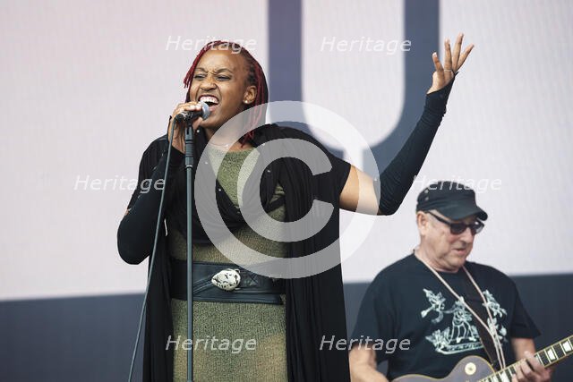 UK Decay live at Forever Now Festival, The National Bowl, Milton Keynes, Jun 2025. Creator: Annapaola Marchesani.