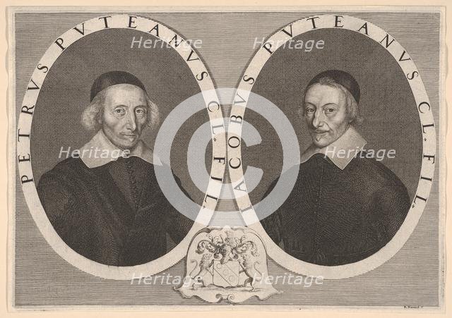Pierre and Jacques Dupuy, ca. 1648-49. Creator: Robert Nanteuil.